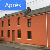 isolation thermique par l'extérieur - maison 2 après